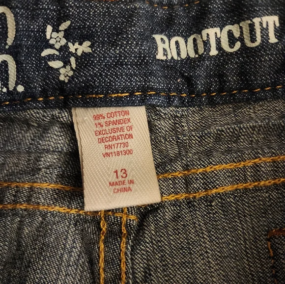 Mossimo bootcut jeans women’s size 13 - Picture 5 of 7